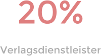 20% Verlagsdienstleister